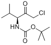 结构式 CAS# 103542-47-8, (S)-[3-氯-1-(1-甲基乙基)-2-氧代丙基]-氨基甲酸叔丁酯