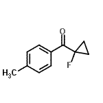 CAS#: 103543-84-6， (1-Fluorocyclopropyl)(4-Methylphenyl)Methanone