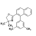 CAS#: 103562-39-6， 2-[1-(3,5-Dimethylphenyl)-2-Naphthyl]-4,4-Dimethyl-4,5-Dihydro-1,3-Oxazole