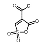 CAS#: 103625-58-7， 5-Oxo-5H-1,2-Oxathiole-4-Carbonyl Chloride 2,2-Dioxide