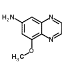 CAS#: 103755-50-6， 8-Methoxy-6-Quinoxalinamine