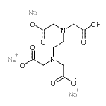 CAS#: 10378-22-0， Trisodium 2,2'-({2-[(Carboxylatomethyl)(Carboxymethyl)Amino]Ethyl}Imino)Diacetate