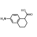 CAS 登录号：103796-57-2， 6-氨基-1,2,3,4-四氢-1-萘甲酸