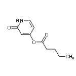CAS#: 103815-24-3， 2-Oxo-1,2-Dihydro-4-Pyridinyl Valerate