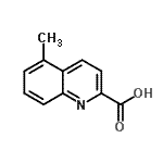 CAS#: 103856-59-3， 5-Methyl-2-Quinolinecarboxylic Acid