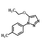 CAS#: 103861-17-2， 5-Ethoxy-1-(4-Methylphenyl)-1H-1,2,3-Triazole