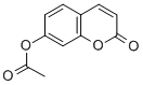 structure of CAS# 10387-49-2, (2-Oxochromen-7-Yl) Acetate;Acetic Acid (2-Oxo-7-Chromenyl) Ester;Acetic Acid (2-Ketochromen-7-Yl) Ester;(2-Oxochromen-7-Yl) Ethanoate