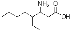 CAS#: 103905-71-1， 3-Amino-4-Ethyl-Octanoic Acid