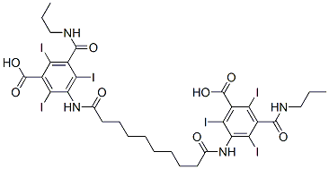 CAS#: 10395-30-9， 5,5'-(Sebacoyldiimino)Bis[2,4,6-Triiodo-3-(Propylcarbamoyl)Benzoic Acid]