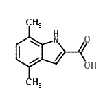 CAS#: 103988-96-1， 4,7-Dimethyl-1H-Indole-2-Carboxylic Acid