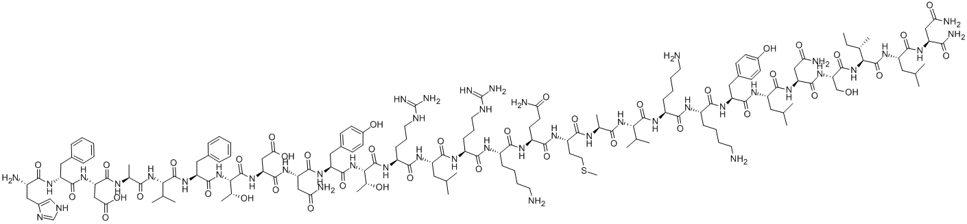 CAS#: 104051-15-2， 2-D-Phenylalanine-Vasoactive Intestinaloctacosapeptide (Swine)