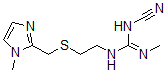 CAS#: 104057-02-5， 3-Cyano-2-Methyl-1-[2-[(1-Methylimidazol-2-Yl)Methylsulfanyl]Ethyl]Guanidine