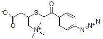 CAS#: 104061-09-8， 3-[2-(4-Azidophenyl)-2-Oxoethyl]Sulfanyl-4-Trimethylazaniumylbutanoate