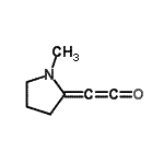CAS#: 104165-17-5， (1-Methyl-2-pyrrolidinylidene)ethenone