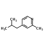 CAS#: 104188-22-9， 4-Isobutyl-2-Methylpyridine