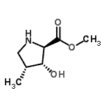 CAS#: 104197-66-2， Methyl (3R,4R)-3-Hydroxy-4-Methyl-D-Prolinate