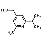CAS#: 104223-97-4， 4-Ethyl-2-Isopropyl-6-Methylpyridine