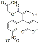 CAS#: 104305-95-5， 2-[5-Methoxycarbonyl-2,6-Dimethyl-4-(3-Nitrophenyl)1,4-Dihydropyridine-3-Carbonyl]Oxyacetic Acid