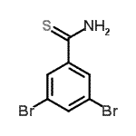 CAS#: 104317-55-7， 3,5-Dibromobenzenecarbothioamide