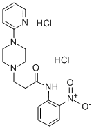 CAS#: 104373-63-9， N-(2-Nitrophenyl)-3-(4-Pyridin-2-Ylpiperazin-1-Yl)Propanamide Dihydrochloride