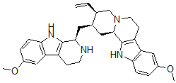 CAS#: 10438-16-1， (3beta)-18,19-Didehydro-10-Methoxy-16-[(R)-2,3,4,9-Tetrahydro-6-Methoxy-1H-Pyrido[3,4-b]Indol-1-Yl]-17-Norcorynan
