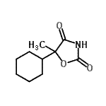 CAS#: 104397-85-5， 5-Cyclohexyl-5-Methyl-1,3-Oxazolidine-2,4-Dione