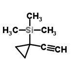 CAS#: 104463-26-5， (1-Ethynylcyclopropyl)(Trimethyl)Silane