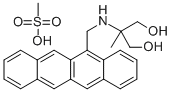 CAS#: 104500-10-9， 2-Methyl-2-((5-naphthacenylmethyl)amino)-1,3-propanediol methanesulfonate