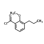 CAS#: 104524-28-9， 2-Methoxy-3-Propylbenzoyl Chloride
