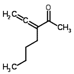 CAS#: 104550-70-1， 3-Ethenylidene-2-Heptanone