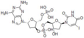 CAS#: 104576-78-5， Poly(2-Aminodeoxyadenylate-5-Iododeoxyuridylate)