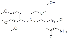 CAS#: 104672-11-9， 4-Amino-3,5-Dichlorophenyl-4-((2,3,4-Trimethoxyphenyl)Methyl)-1-Piperazineethanol