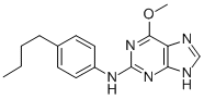 CAS#: 104715-69-7， 2-((4-Butylphenyl)Amino)-6-Methoxy-9H-Purine