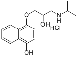 CAS#: 10476-53-6， (+/-)-4-Hydroxypropranolol, Hydrochloride