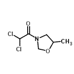 CAS#: 104767-34-2， 2,2-Dichloro-1-(5-Methyl-1,3-Oxazolidin-3-Yl)Ethanone