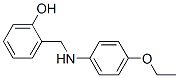 结构式 CAS# 104768-31-2, 2-[(4-乙氧基-苯基氨基)-甲基]-苯酚