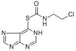 CAS#: 104789-46-0， S-(7H-Purin-6-Yl) (2-Chloroethylamino)Methanethioate