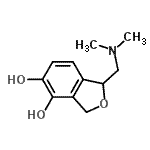 CAS#: 104834-93-7， 1-[(Dimethylamino)Methyl]-1,3-Dihydro-2-Benzofuran-4,5-Diol