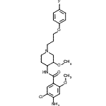 CAS#: 104860-73-3， 4-Amino-5-Chloro-N-{1-[3-(4-Fluorophenoxy)Propyl]-3-Methoxy-4-Piperidinyl}-2-Methoxybenzamide