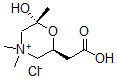 CAS#: 104928-58-7， 2-[(2S,6S)-6-Hydroxy-4,4,6-Trimethylmorpholin-4-Ium-2-Yl]Acetic Acid Chloride