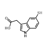 CAS#: 104972-22-7， (5-Sulfanyl-1H-Indol-3-Yl)Acetic Acid
