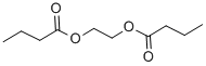 structure of CAS# 105-72-6, 2-Butanoyloxyethyl Butanoate;Butanoic Acid 2-(1-Oxobutoxy)Ethyl Ester;Butyric Acid 2-Butyryloxyethyl Ester;Butanoic Acid, 1,2-Ethanediyl Ester