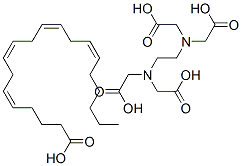 CAS#: 105028-29-3， 2-[[2-[2-[Bis(2-Ethoxy-2-Oxoethyl)Amino]Ethyl-(2-Ethoxy-2-Oxoethyl)Amino]Acetyl]Amino]Ethyl (5E,8E,11E,14E)-Icosa-5,8,11,14-Tetraenoate