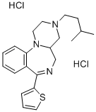 CAS#: 105138-51-0， 3-(3-Methylbutyl)-7-Thiophen-2-Yl-2,4,4a,5-Tetrahydro-1H-Pyrazino[1,2-a][1,4]Benzodiazepine Dihydrochloride