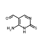 CAS#: 105161-35-1， 6-Amino-2-Thioxo-1,2-Dihydro-5-Pyrimidinecarbaldehyde