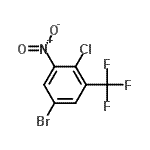 CAS#: 105172-74-5， 5-Bromo-2-Chloro-1-Nitro-3-(Trifluoromethyl)Benzene