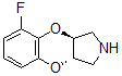 CAS#: 105182-45-4， (3aS,9aS)-8-Fluoro-2,3,3a,9a-Tetrahydro-1H-[1,4]Benzodioxino[2,3-c]Pyrrole