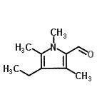 CAS#: 105256-98-2， 4-Ethyl-1,3,5-Trimethyl-1H-Pyrrole-2-Carbaldehyde