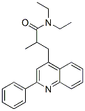CAS#: 105279-00-3， N,N-Diethyl-2-Methyl-3-(2-Phenylquinolin-4-Yl)Propanamide