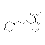 CAS#: 105337-21-1， 4-[2-(2-Nitrophenoxy)Ethyl]Morpholine